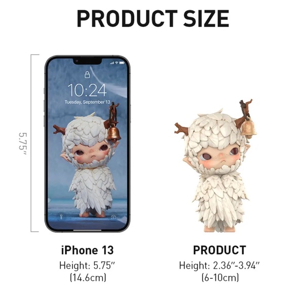 POP MART Fort - Hirono Shelter Series Confirmed Figure in Open Box BNWT - Picture 4 of 6